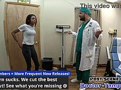 Watch as Solana fearlessly undergoes her first gynecological examination in hospital setting