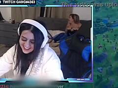 Twitch streamer's accidental flashes and nipslips in live stream
