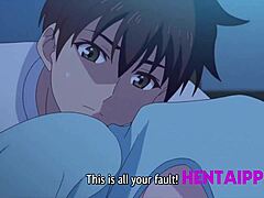 Prvič deliti posteljo: polbrat in polsestra raziskujeta svoje želje v animirani seriji Hentai