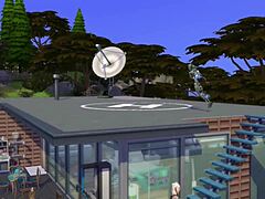 Nylevert Sims 4-modell med saftige bryster