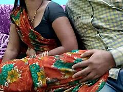 Hindi-Mädchen-Sexvideo mit Schwager und seiner schönen Frau