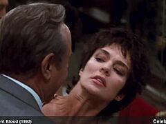 Retro sex scene featuring actress Anne Parillaud