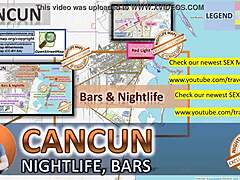 Kompilácia sexuálnych pôžitkov v nočných kluboch a baroch v Cancúne
