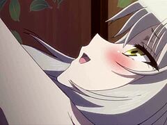 Büyük göğüslü bir anime kızıyla erotik video