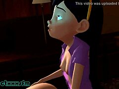 Helens futa-fantasi våkner til liv i denne animerte parodien