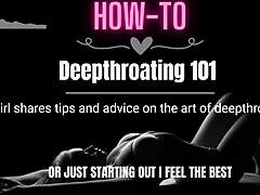 Master deepthroating techniques with erotic audio for men