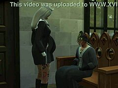 Veľké prsia krásky na svätej zemi: Príbeh zo Sims 4