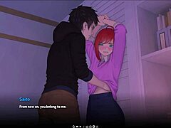 Scene de joc hentai: ilustrații erotice ale jocului anal și creampie-uri