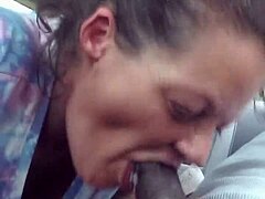 Passionate oral sex and swallowing cum in HD video