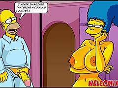 The Simpsons hentai fans Xmas önskan uppfylld med Welcomix