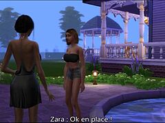 Sims 4 - Kamergenoten aflevering 4: De Franse verleiding