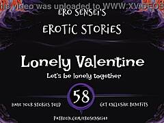 POV audio of lonely Valentine's Day fetish for women