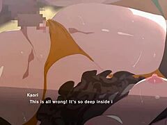 Hallowitch Kaori's magical adventure in animated hentai