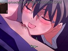Angleški anime s podnapisi, ki prikazuje velike joške in analni seks
