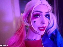 Harley Quinn's wild encounter with the Joker in provocative cosplay