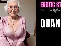 Mature woman's erotic encounter with escort