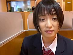 La reine japonaise du blowjob montre ses compétences en HD